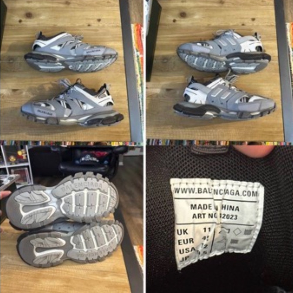 Men’s Balenciaga runners size 12 (45) - Picture 2 of 3